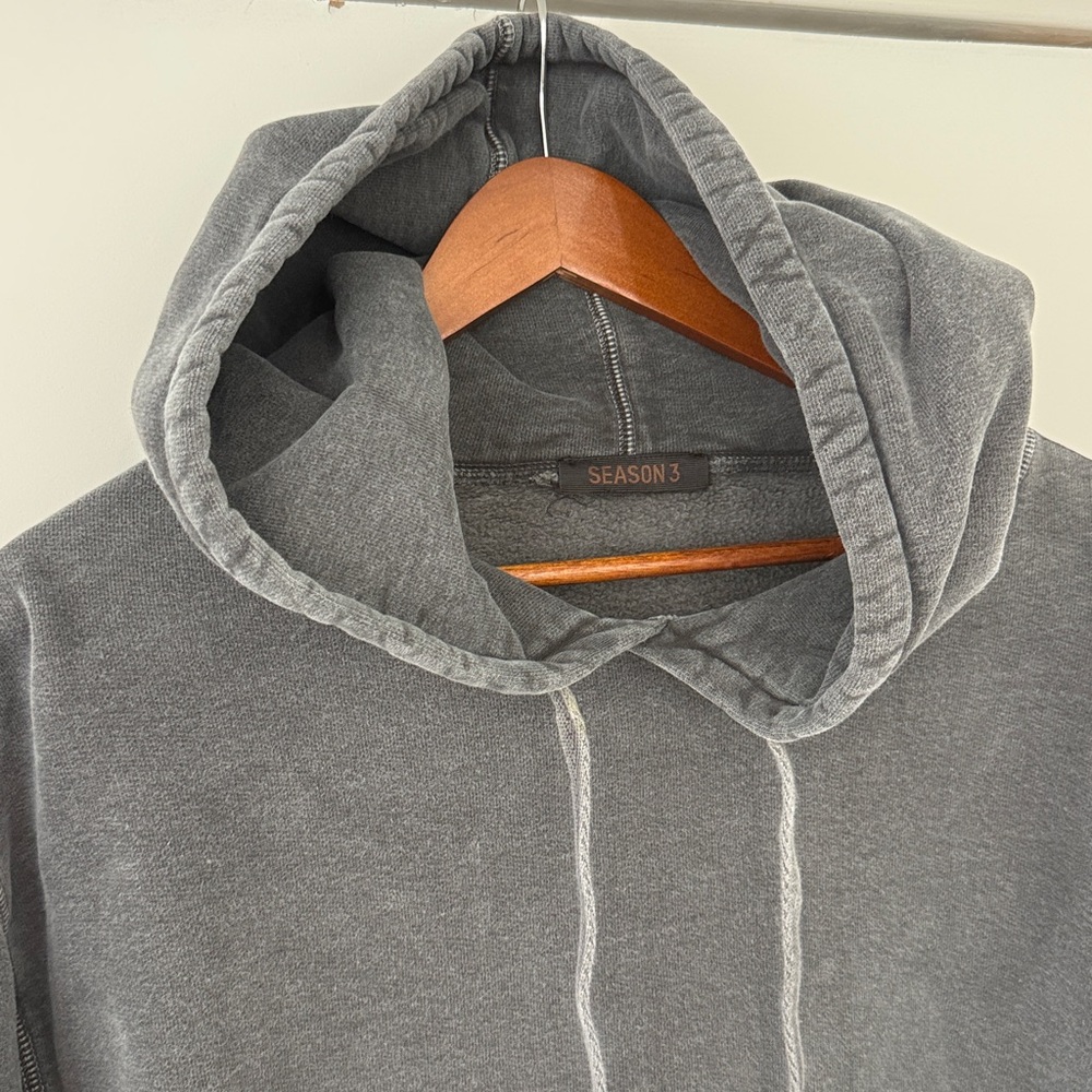 Season 3 Gray Yezzy Hoodie. NEW